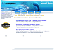 Tablet Screenshot of 4convergence.com